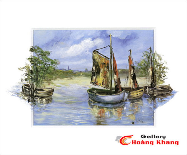 Tranh Thuyền Bườm